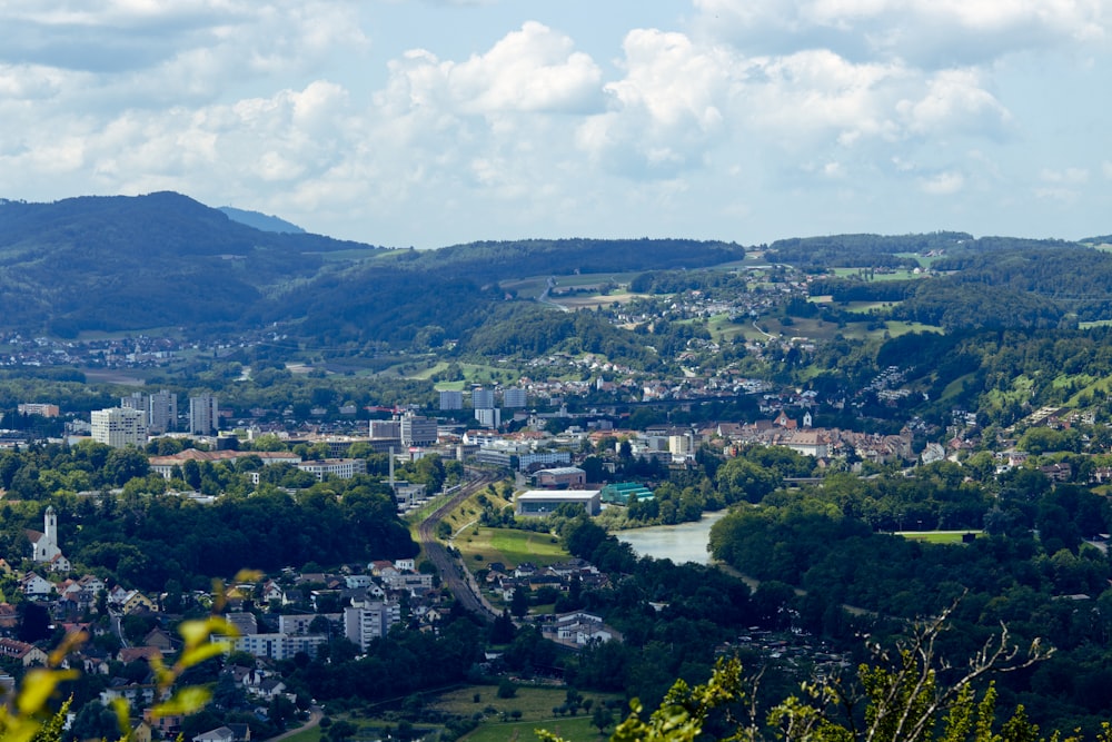 aerial view of city during daytime