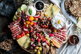 sliced fruits on brown wooden bowl