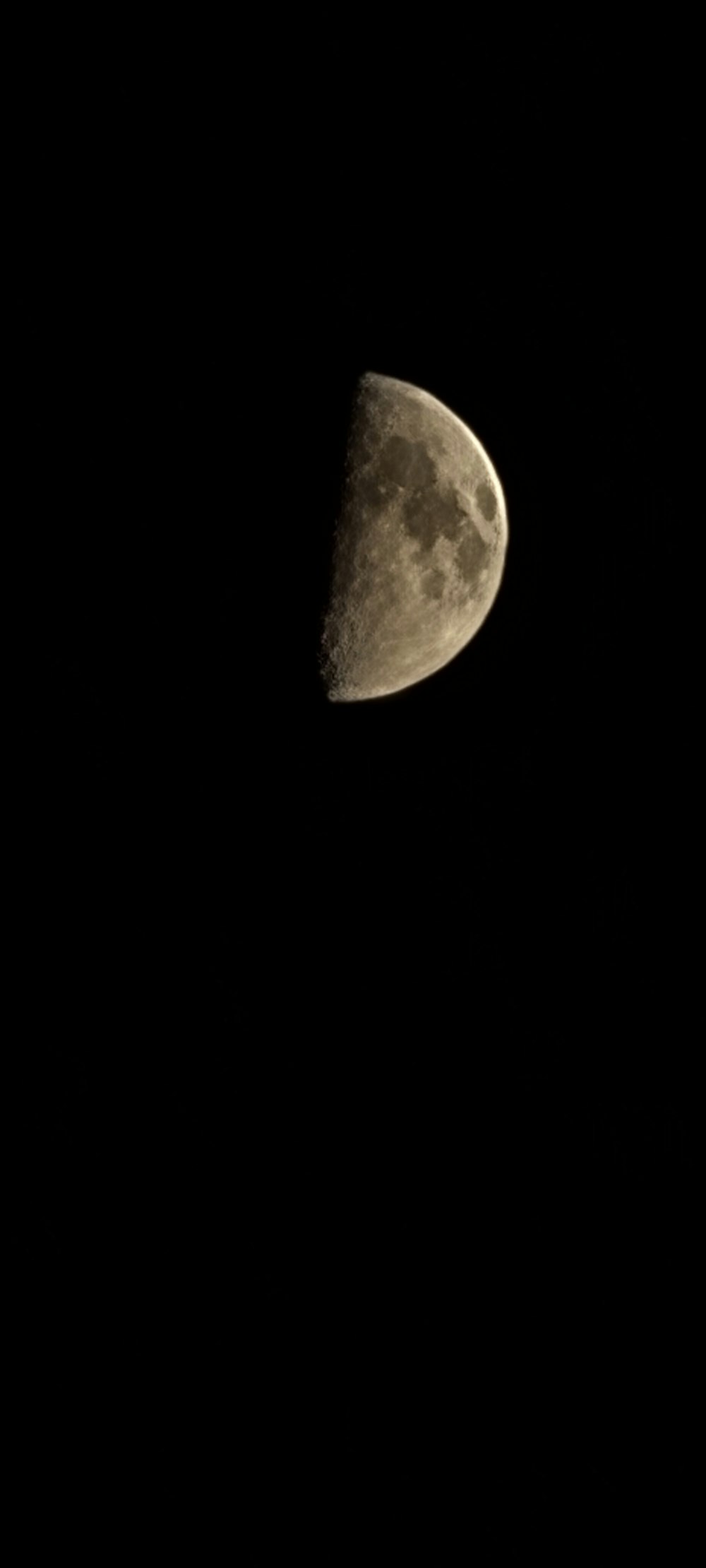 full moon in dark night sky