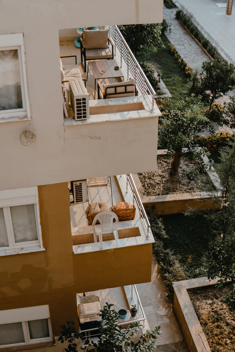 yellow concrete building during daytime