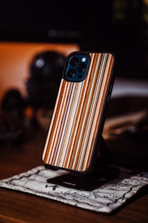 white and black striped dice