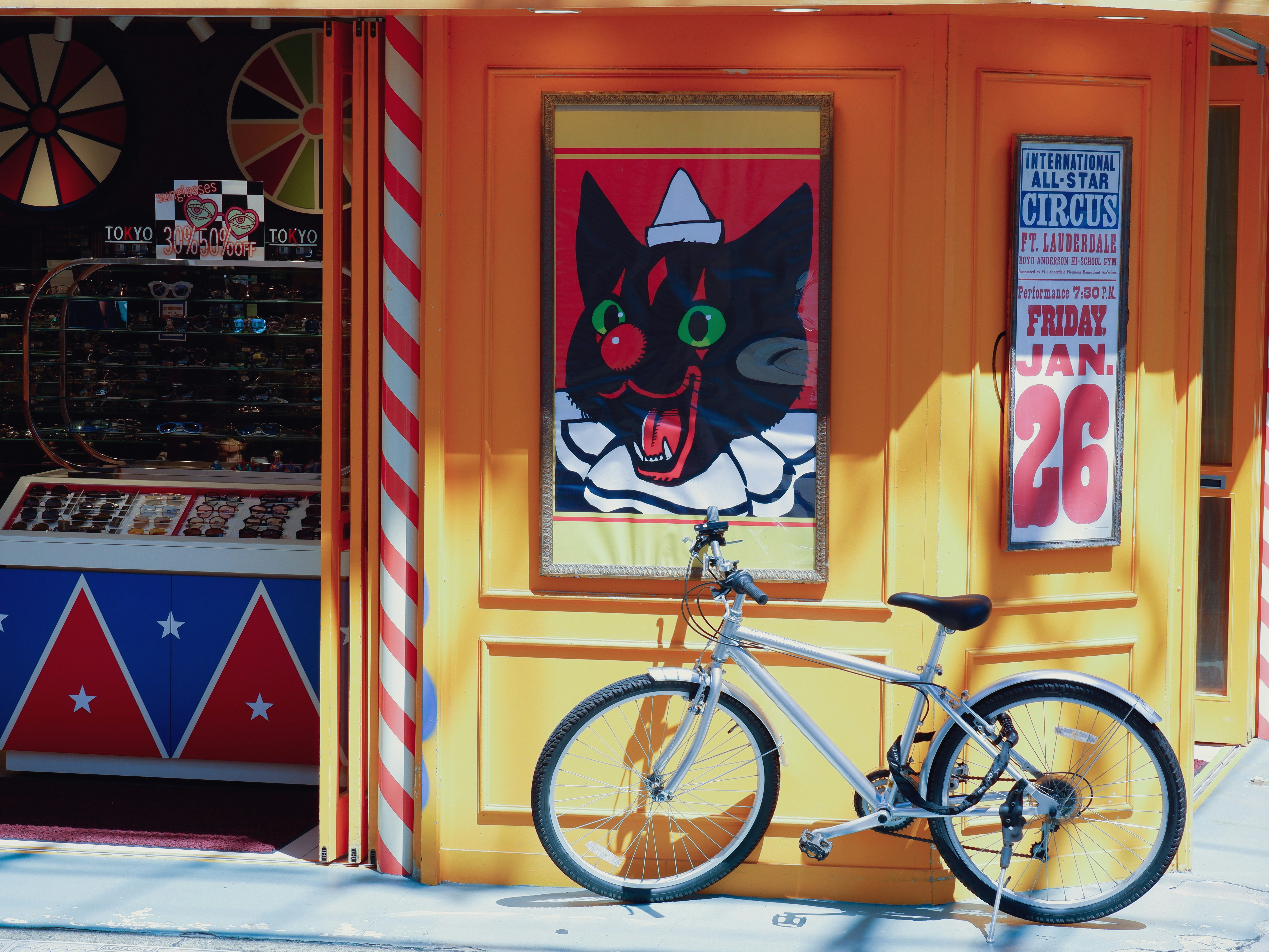 a bicycle is parked in front of a store, Shop in Shimokitazawa, Tokyo