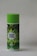 A cylindrical bottle with a bright green cap and label featuring decorative green leaves and a yellow bird. The label reads 'Minyak Herba Sinergi' in white text. The bottle appears to be 100 ml and has a logo with an abstract leaf design.