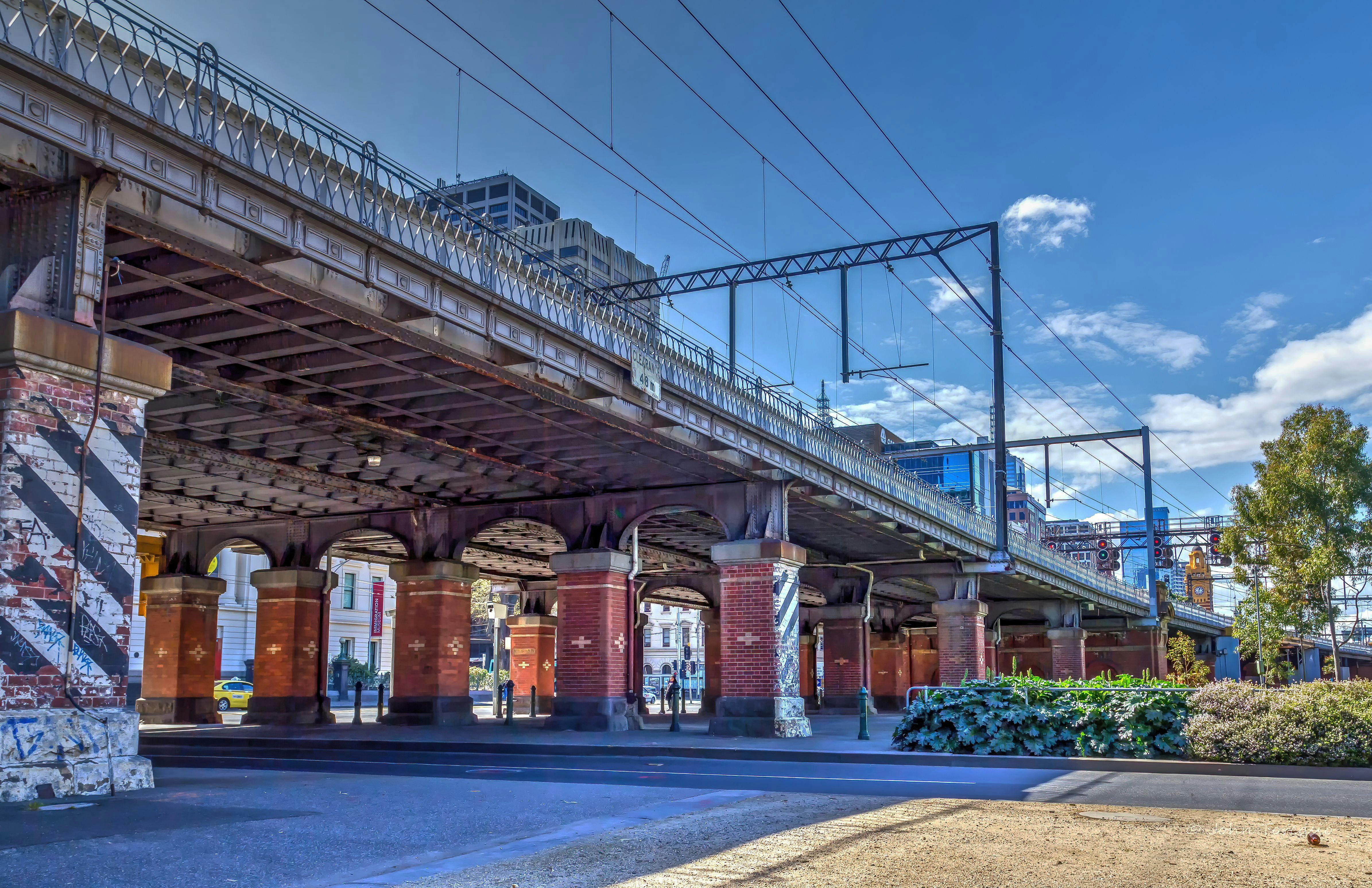 Flinders Street Viaduct railway Bridge