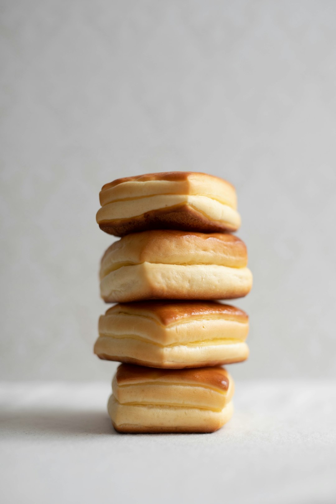 brown cookies on white table