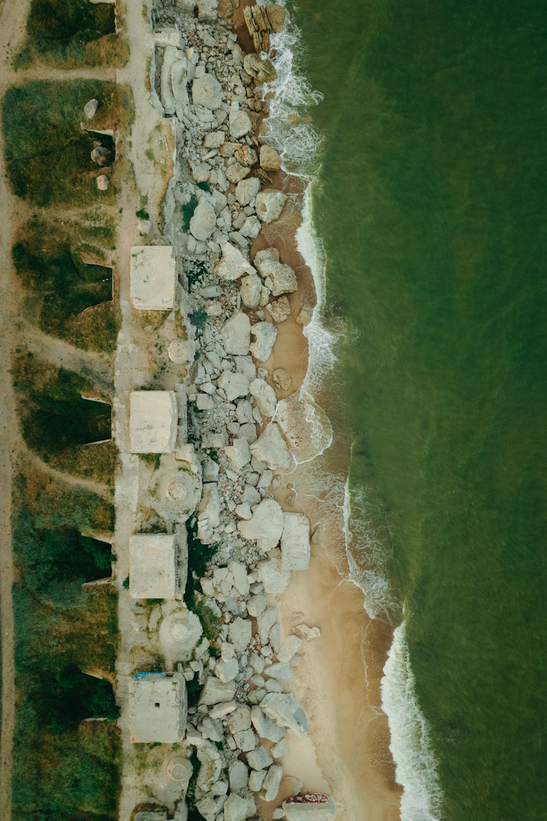 aerial view of body of water during daytime