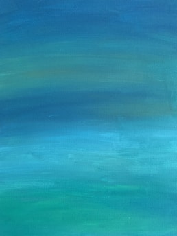 Comfortable patient accommodation with calming blue and green tones reflecting health and trust.