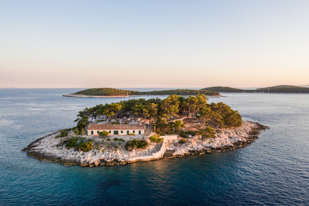 green trees on island during daytime