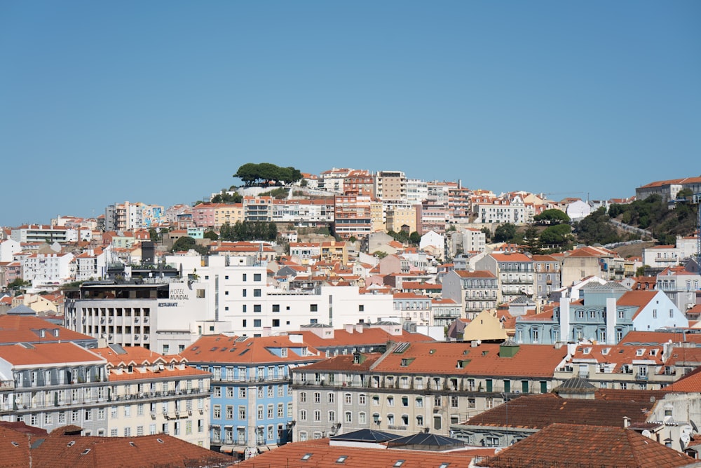 brown and white concrete buildings under blue sky during daytime