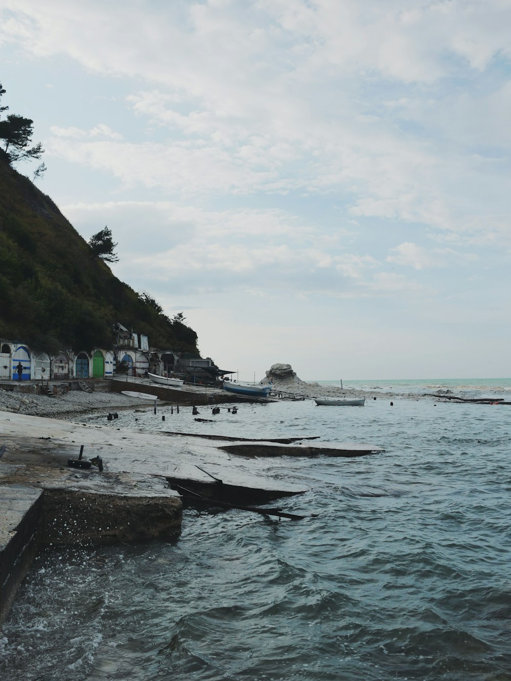 people on beach during daytime