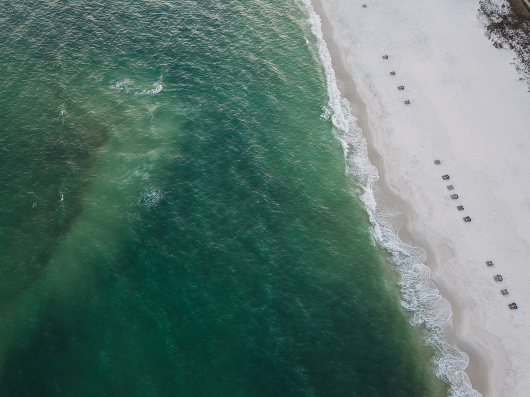 aerial view of beach during daytime