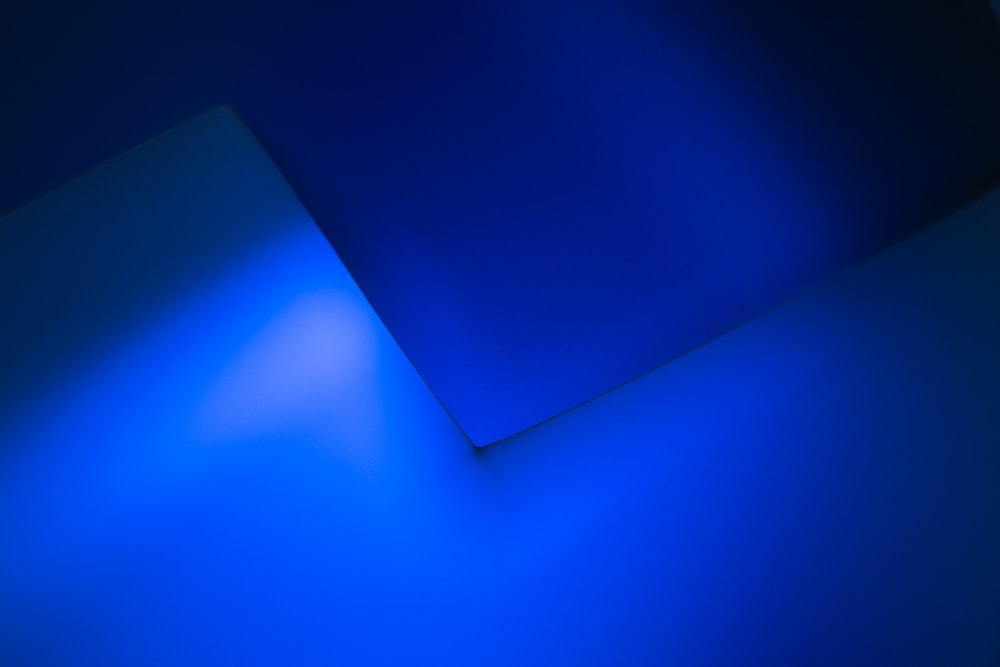 blue screen on computer screen