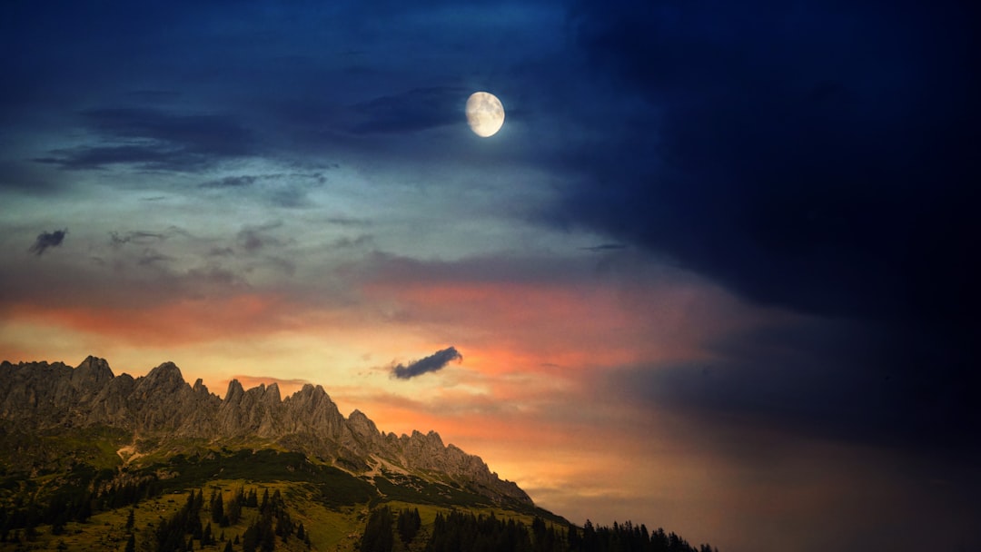 green trees on mountain under blue sky during daytime