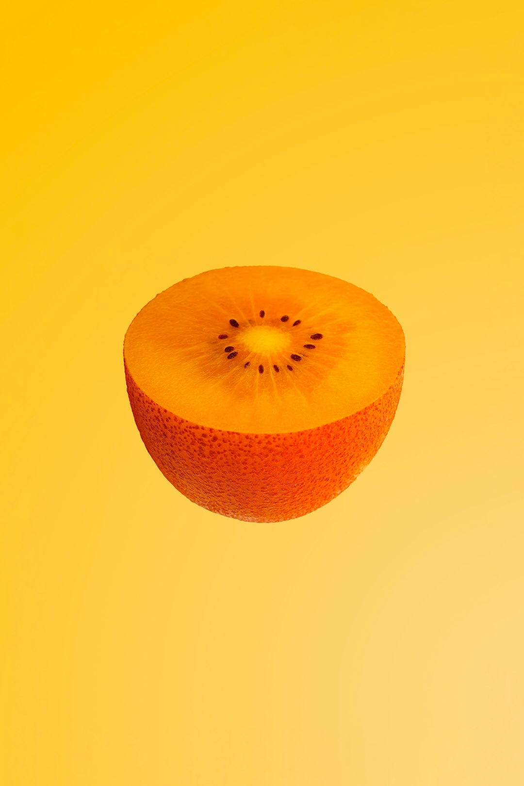 orange fruit with white background