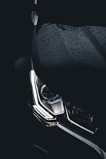 black and silver car door