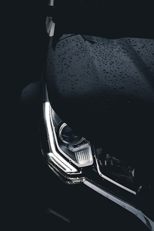 black and silver car door