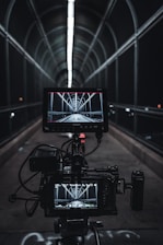 black and gray digital camera