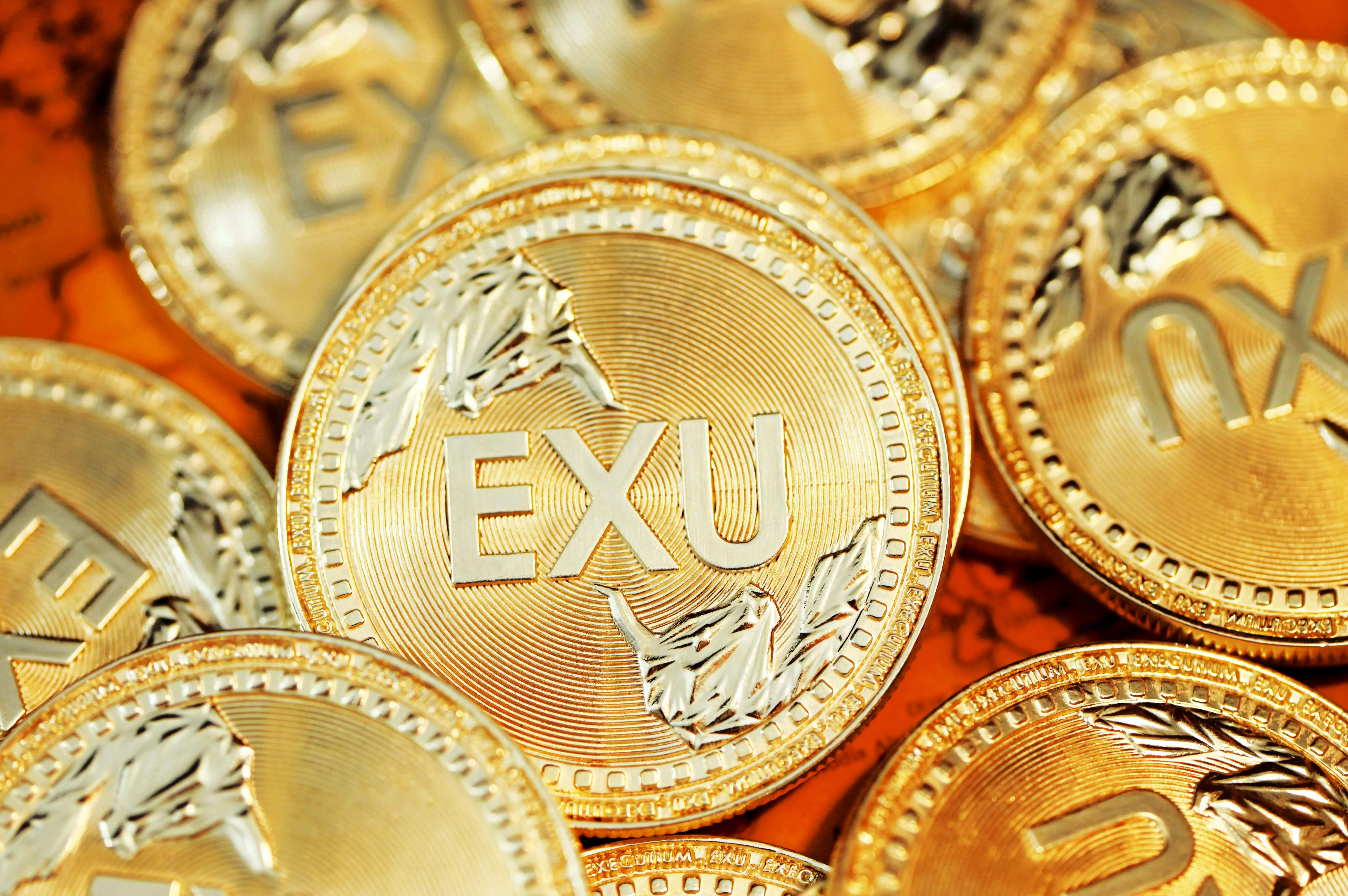 gold and silver round coins