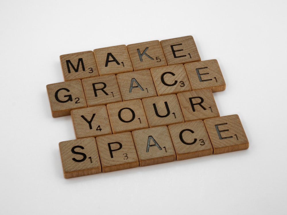 brown wooden blocks on white surface