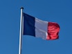 French flag - white red and blue flag