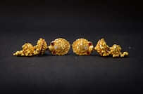 gold and silver beaded bracelets