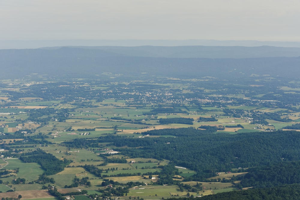 aerial view of green grass field during daytime