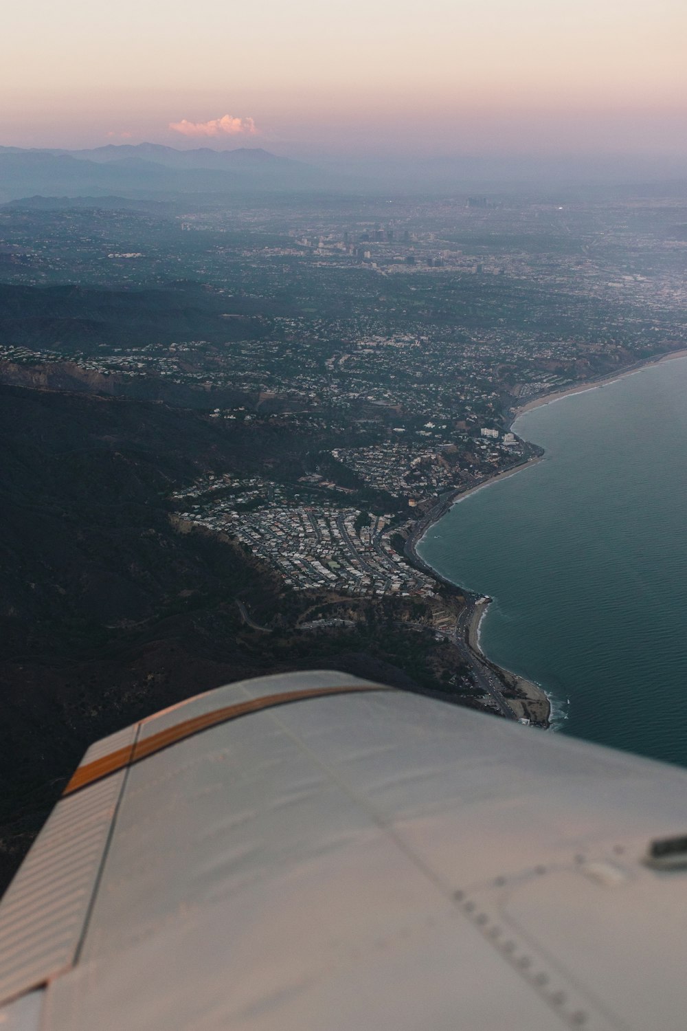 aerial view of body of water during daytime