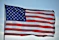 us a flag on pole