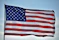 us a flag on pole