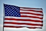 us a flag on pole