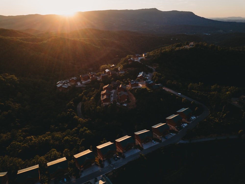 aerial view of city during daytime