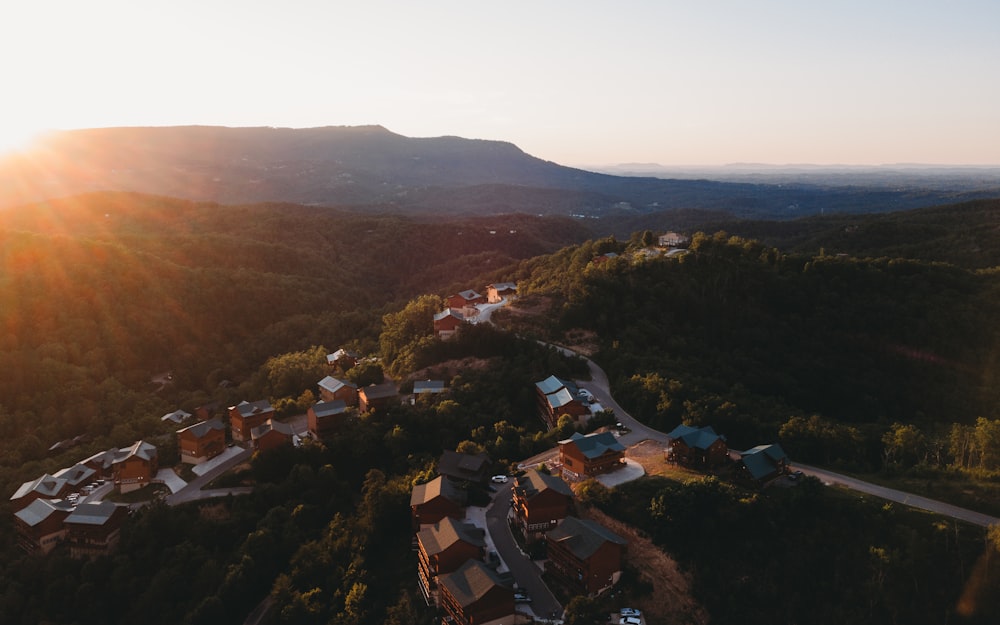 aerial view of city during daytime