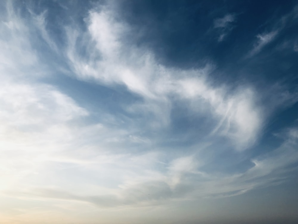 white clouds and blue sky during daytime