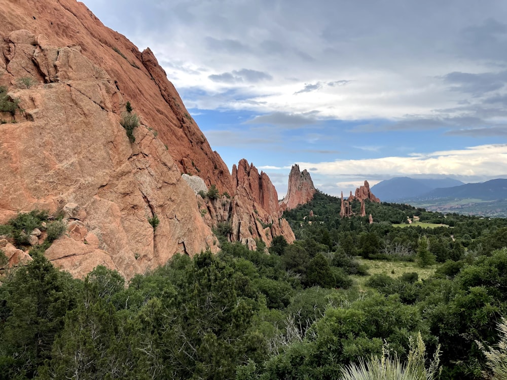 brown rock formation under blue sky during daytime