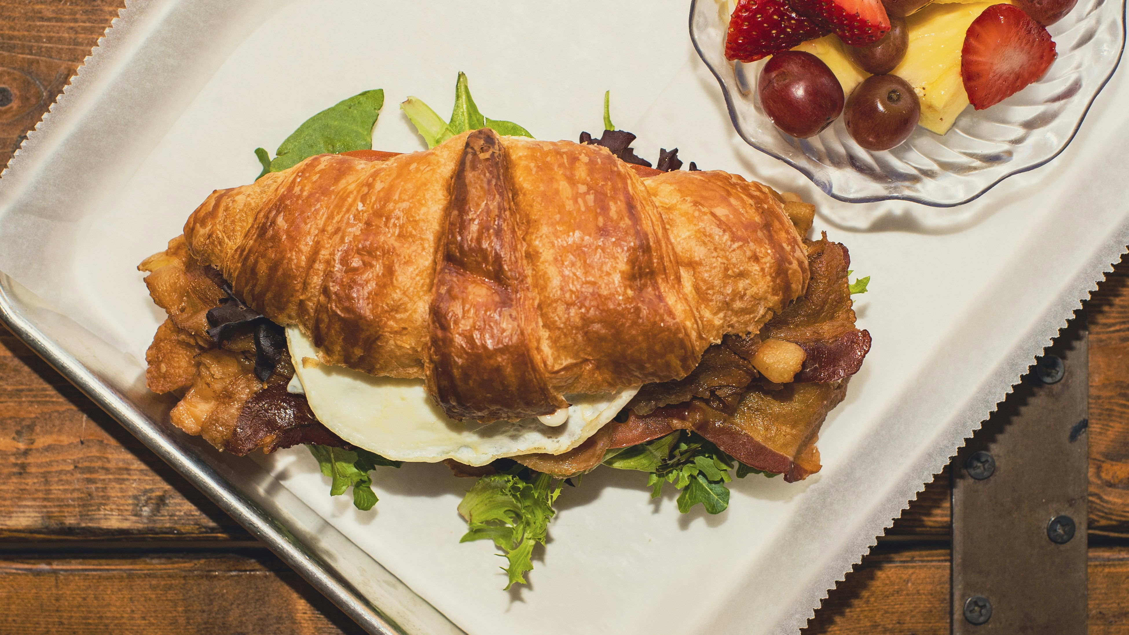 cooked meat on white ceramic plate