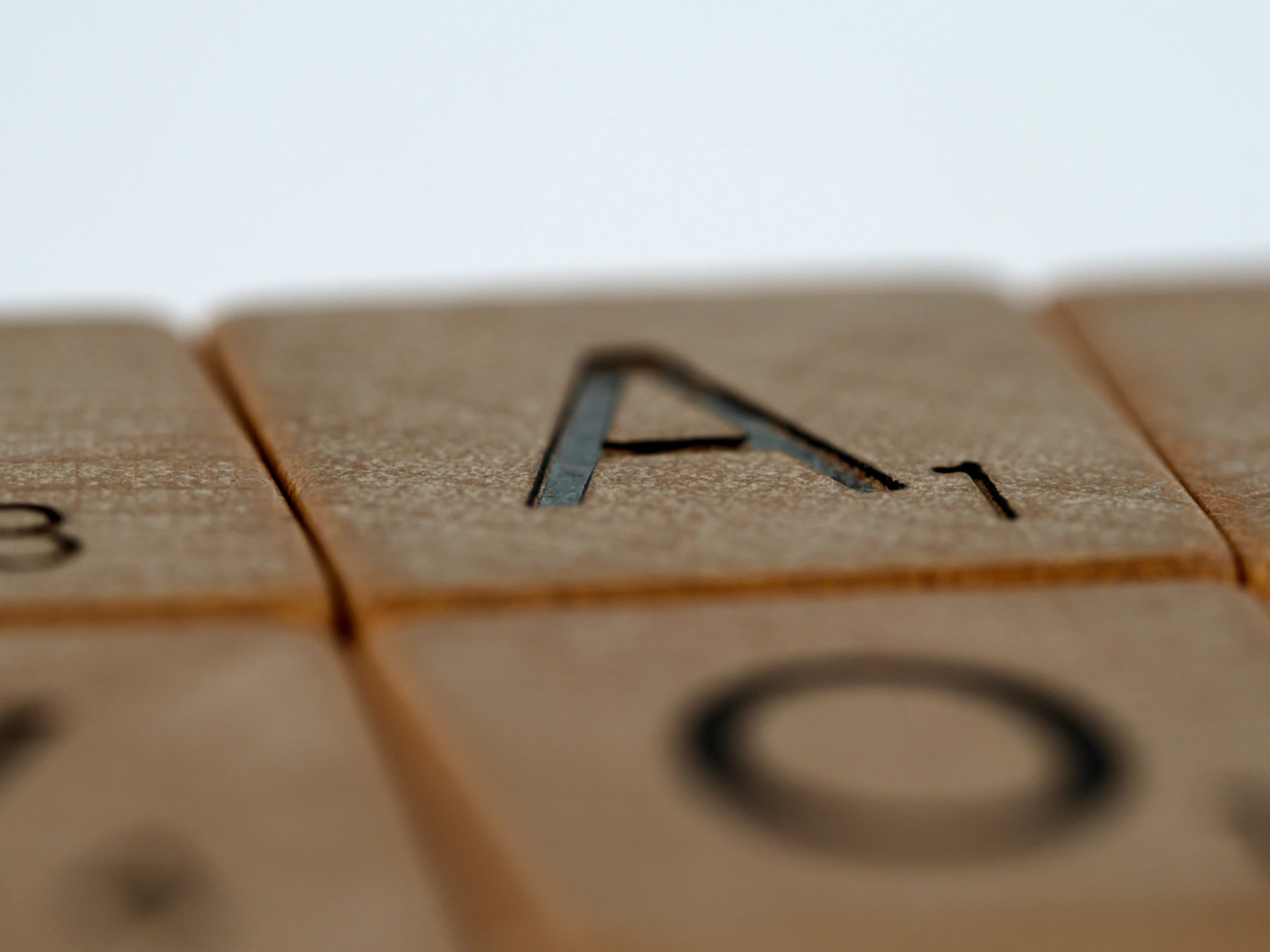 brown and black wooden blocks