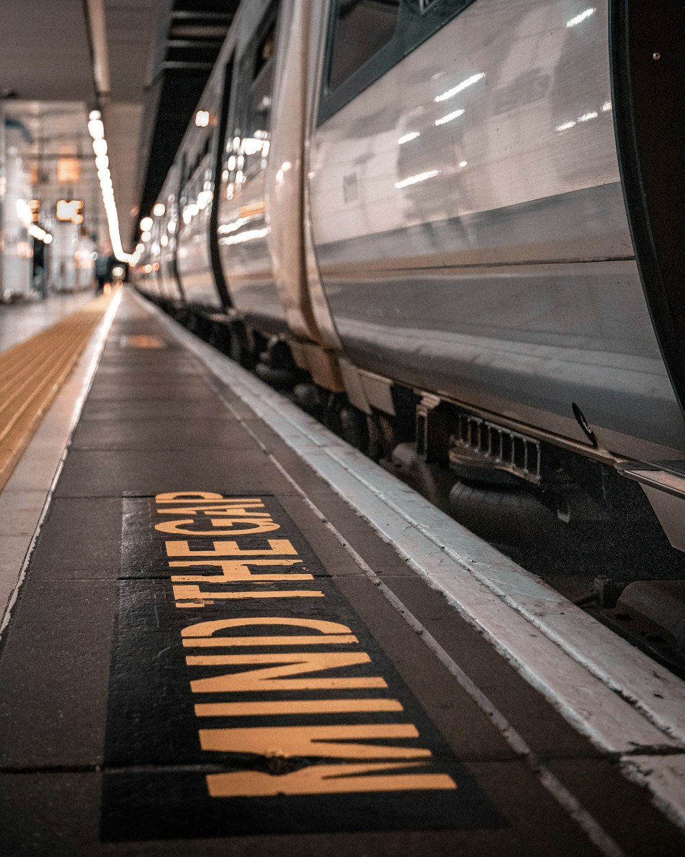 people walking on train station