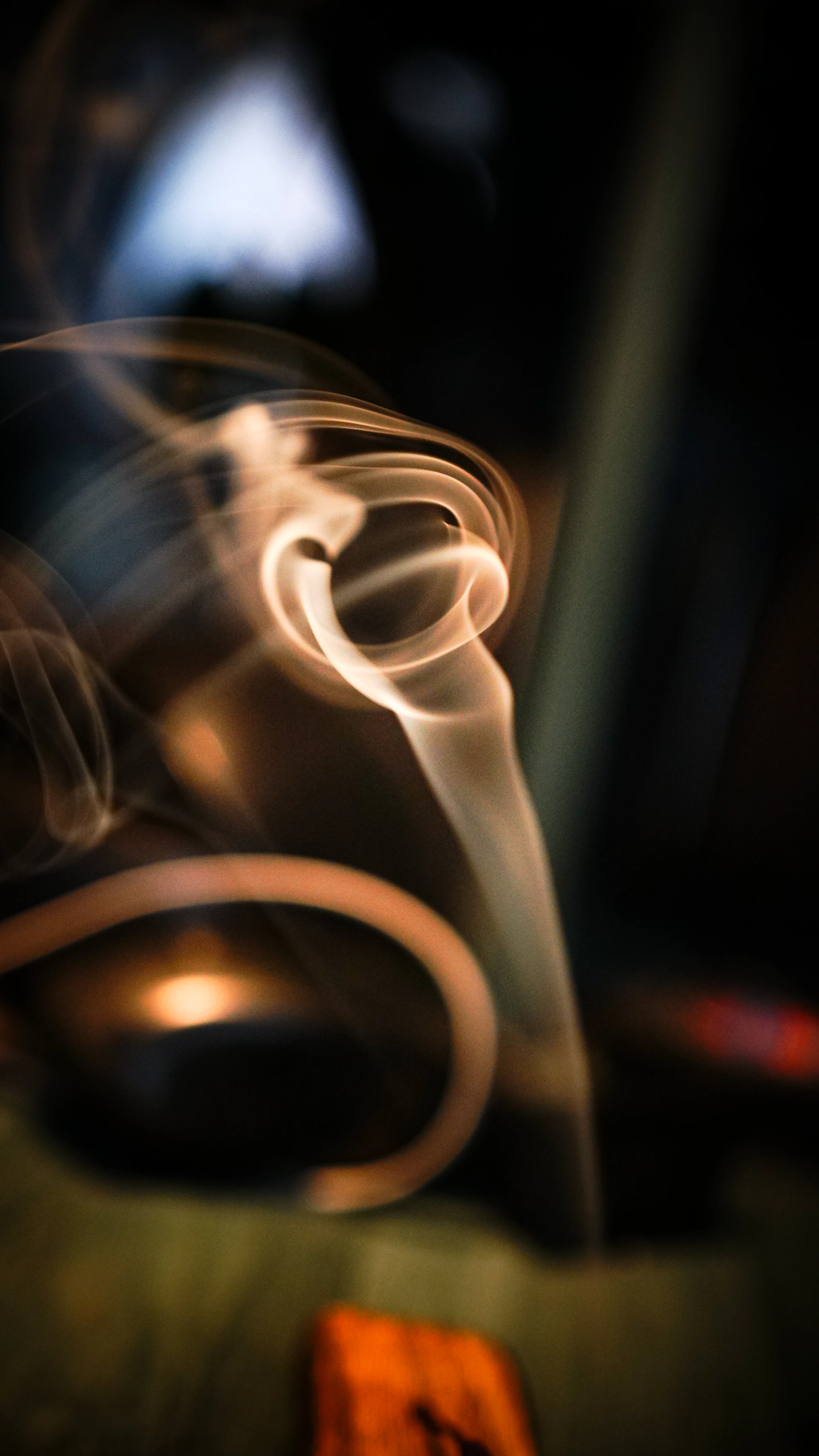 white and black smoke illustration