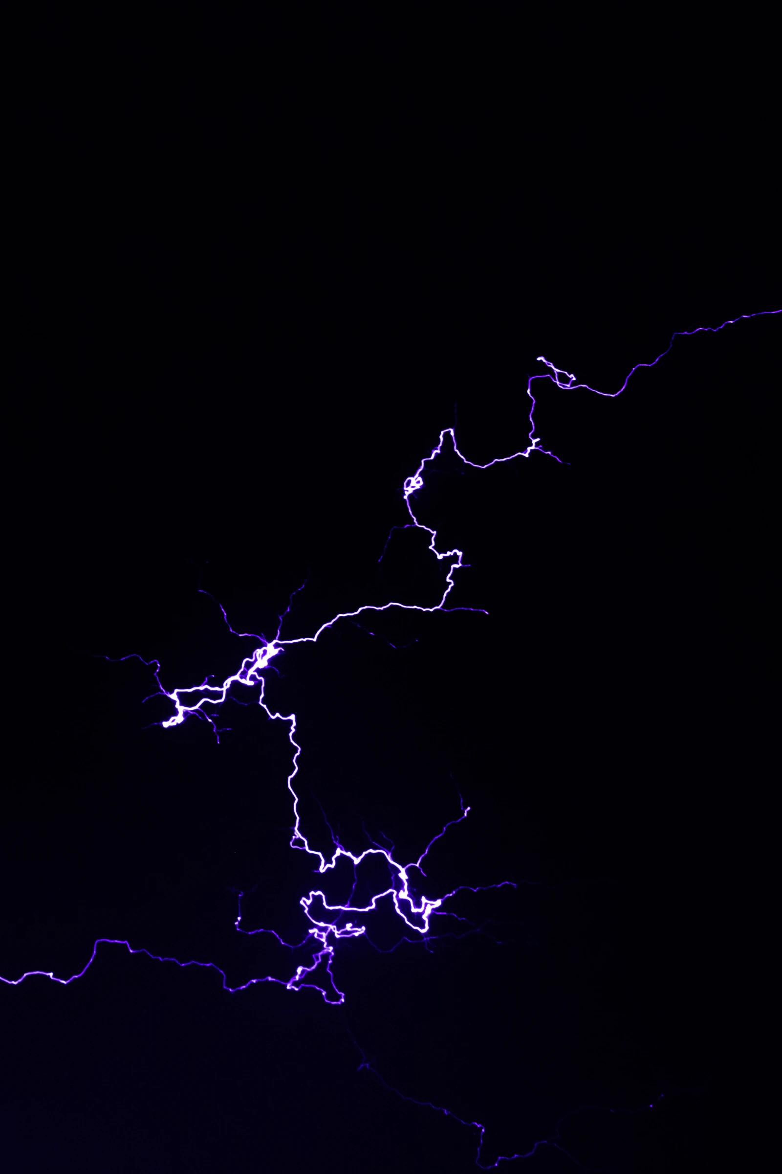 electric purple lightning, Matthew Ball on Unsplash
