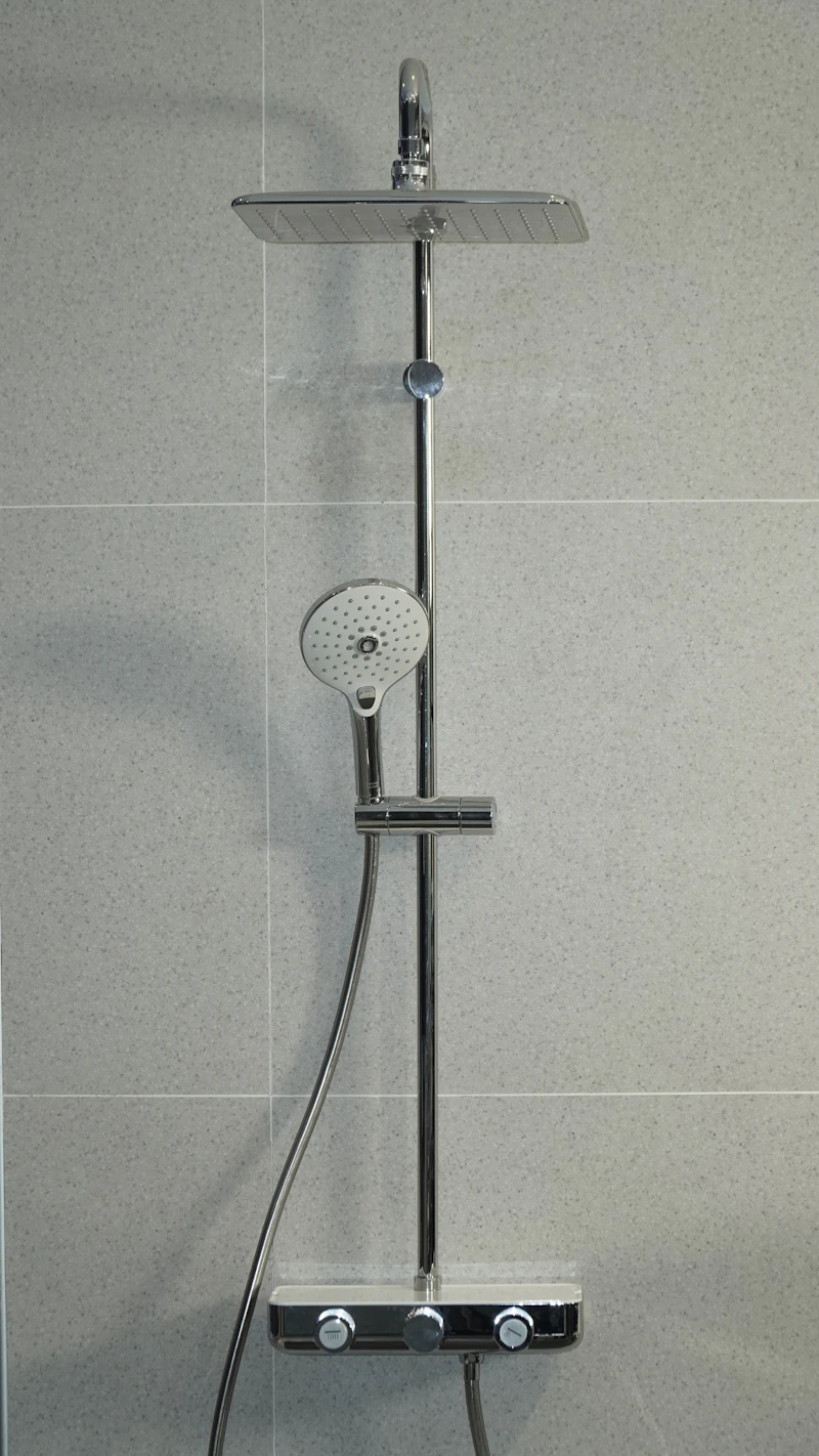 Faucets & Shower Systems — luxury bathroom detail in Chicago