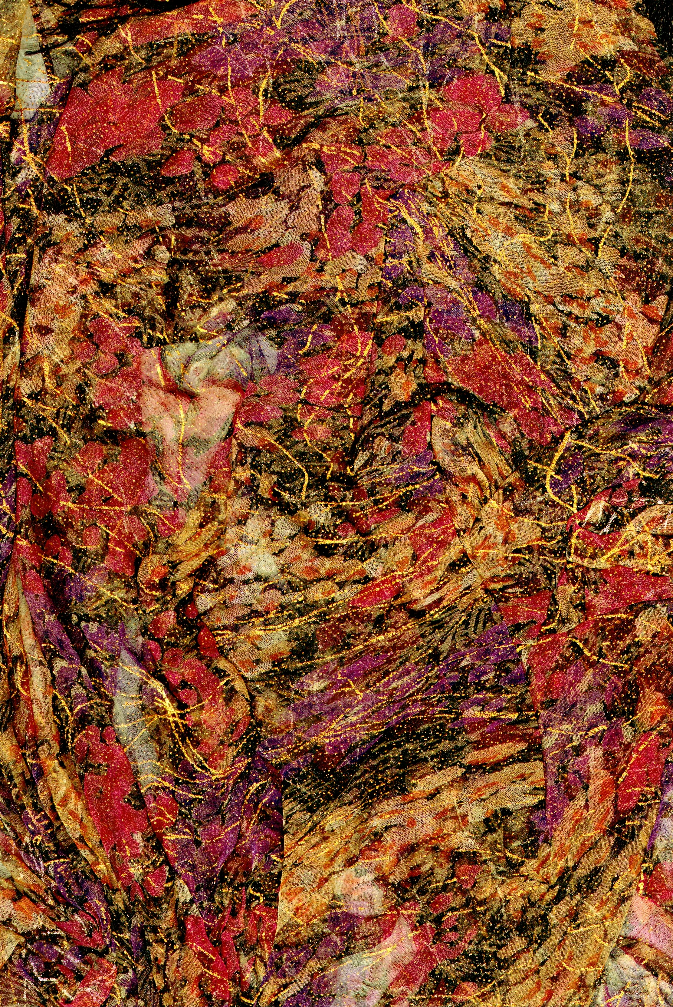 a very colorful piece of art that is very colorful