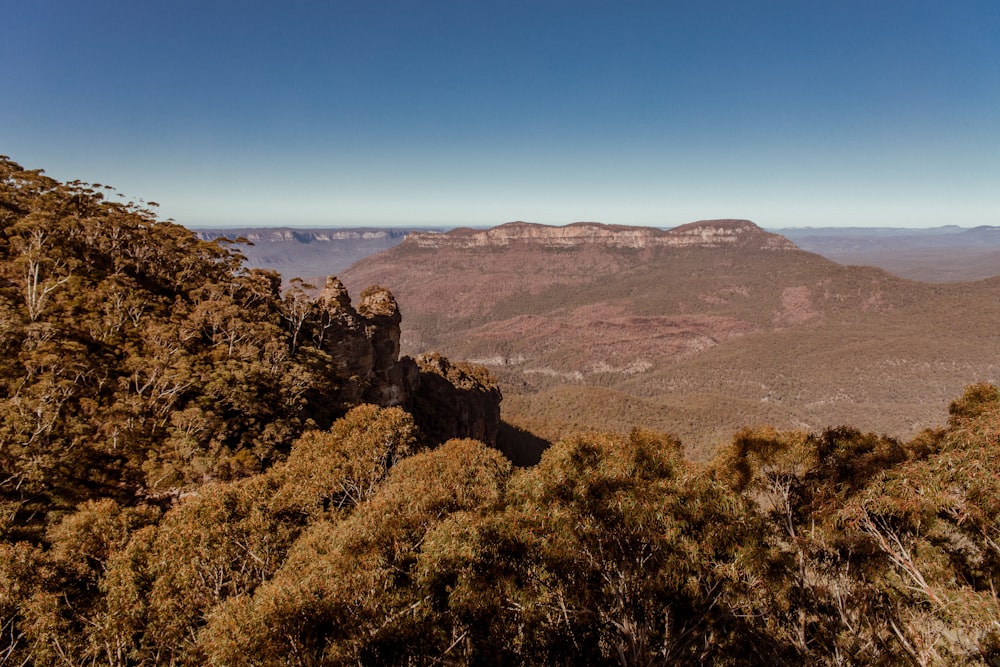 brown rock formation under blue sky during daytime