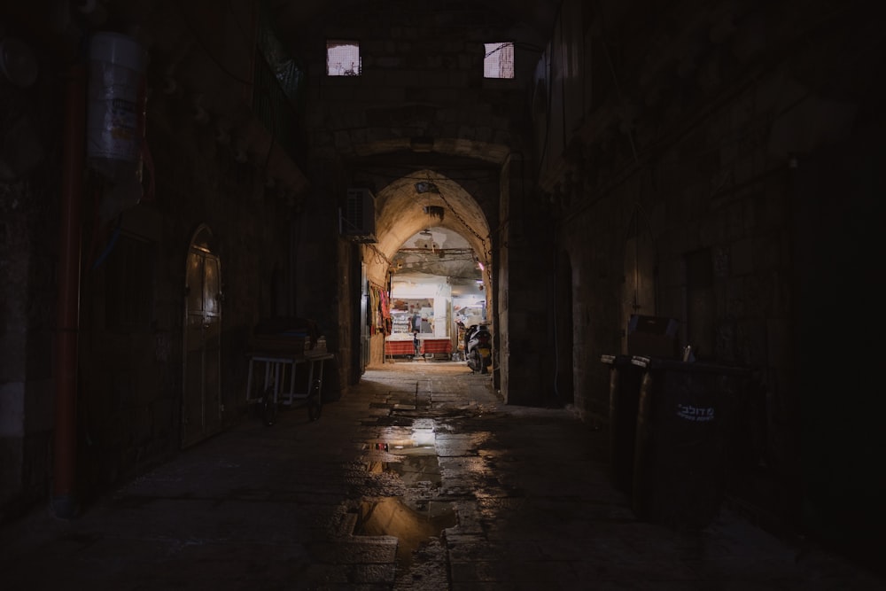 people walking inside a building