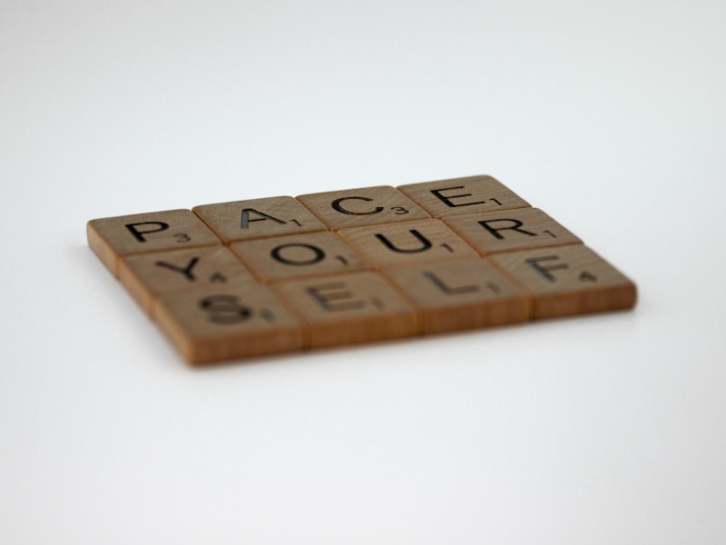 brown wooden blocks on white table