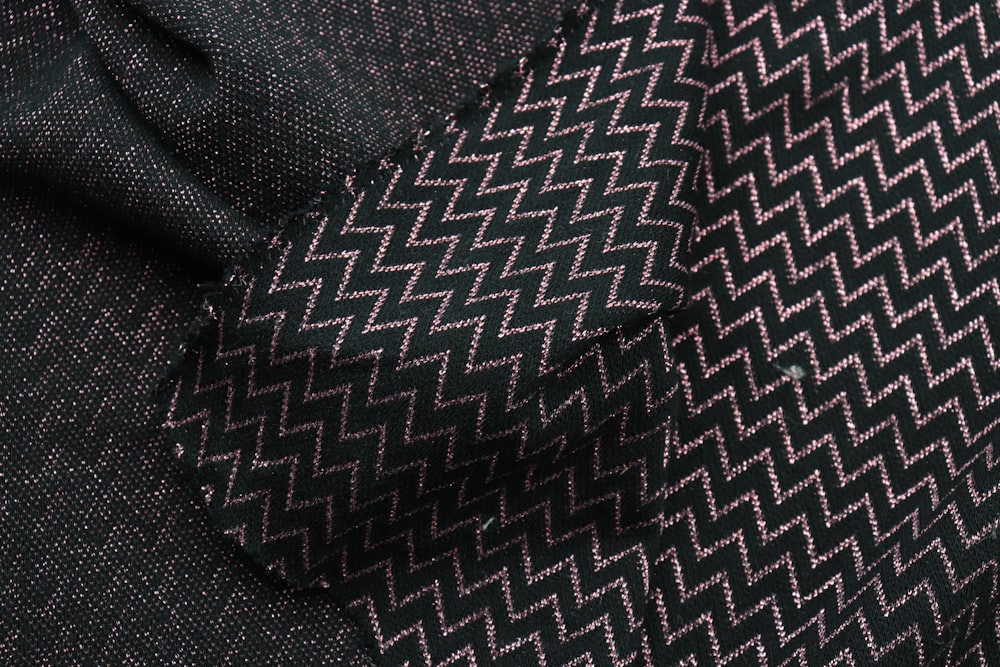 Textil chevron blanco y negro