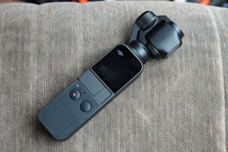 black and gray flip phone