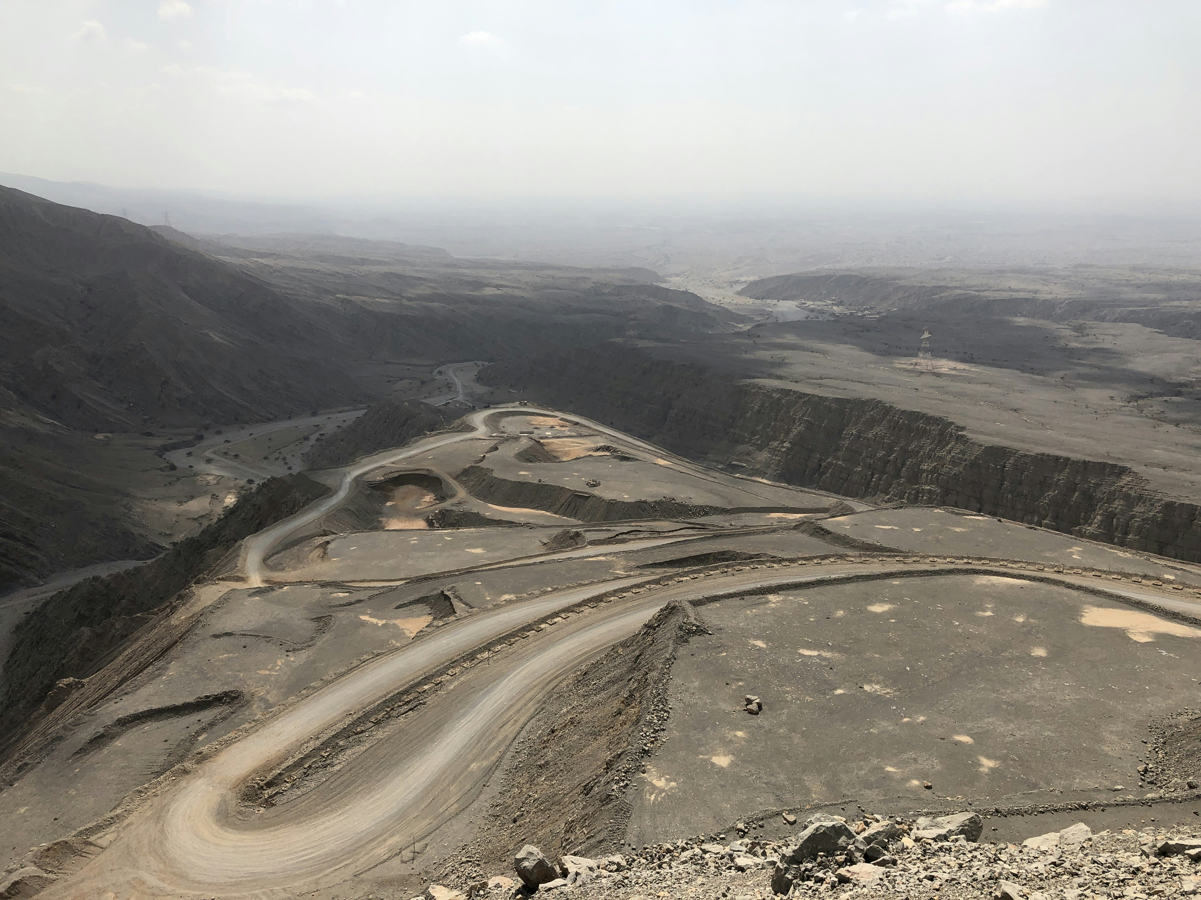 aerial view of gray mountains during daytime