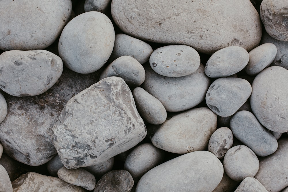 gray stone on gray stone