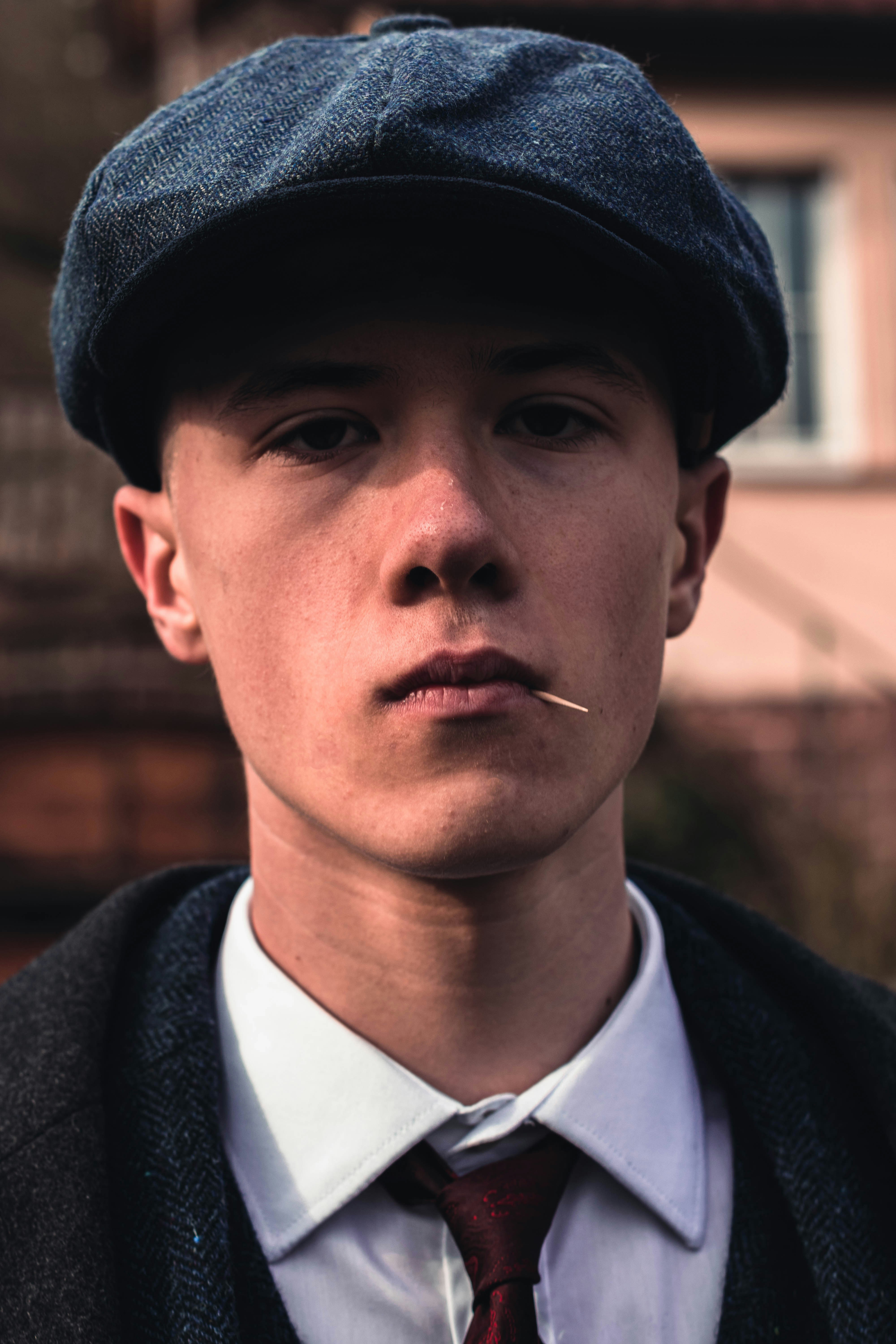 me in a peaky blinder costume