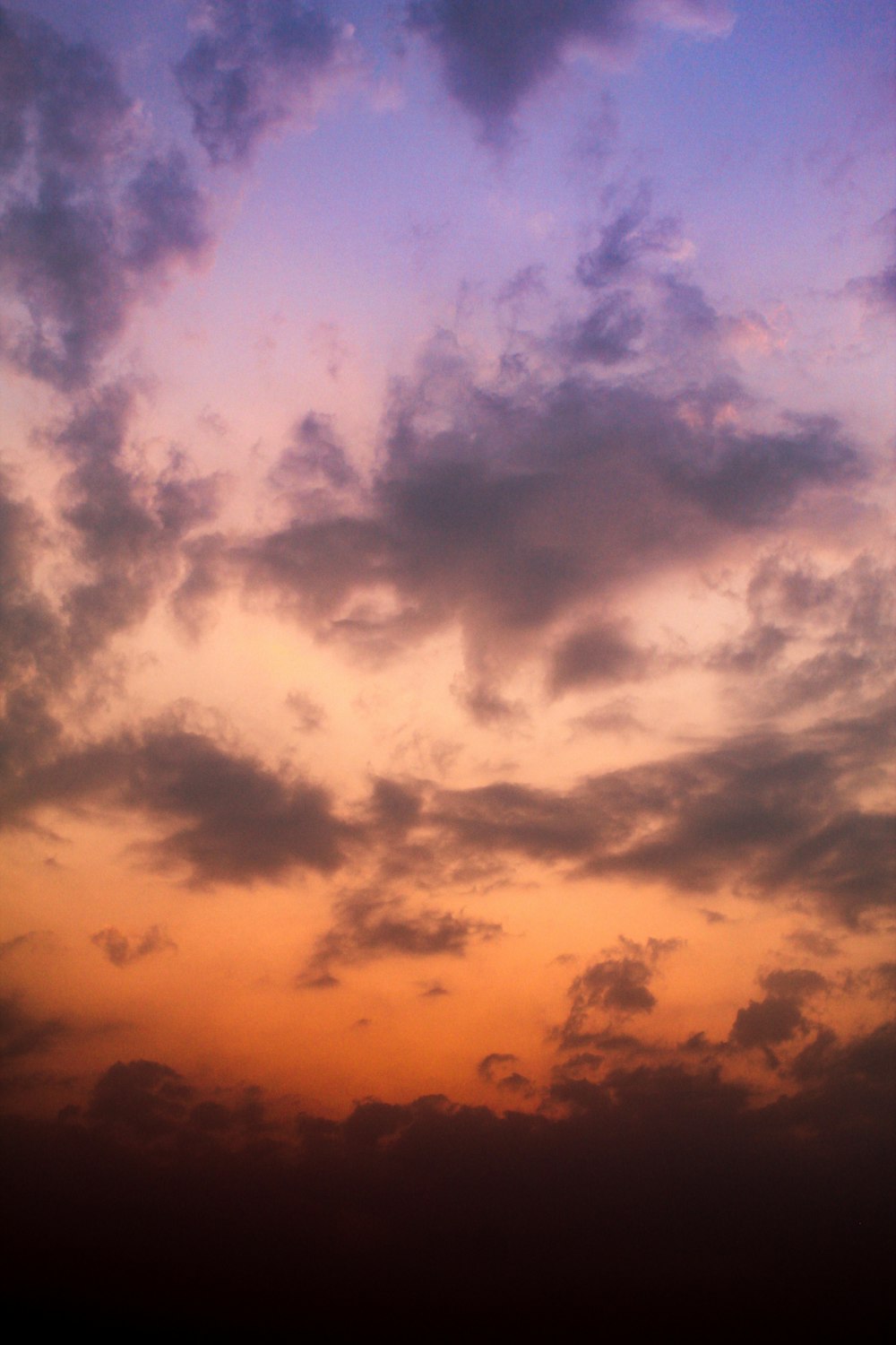 blue sky with white clouds